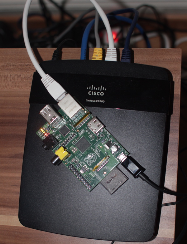 Raspberry PI + Router