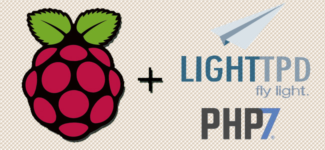 Raspberry PI + Lighttpd + PHP 7