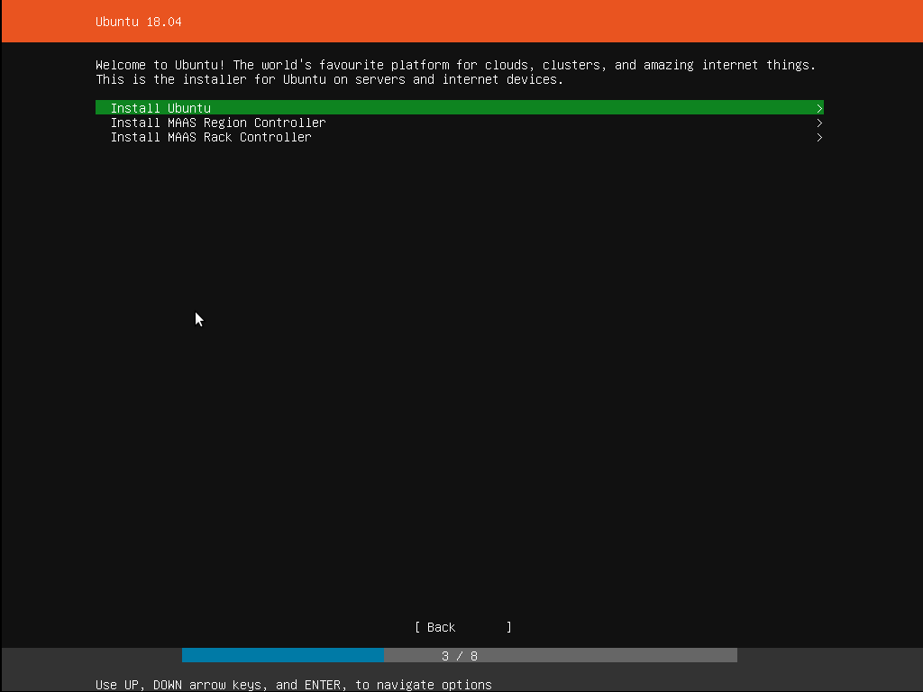 Ubuntu scelta installazione